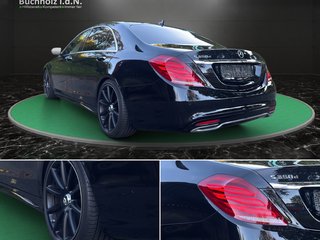 Mercedes-Benz S 350 BlueTec / d L~AMG Line~LED~KEYLES-GO~VAKUMIERTE TÜREN~PANO~R-KAMERA 360g~org.AMG NEU~NAVI~BI-XENON~SIZTH.SITZB.lückenlos SCHECKHEFT~absolut VOLL VOLL VOLL AMG line~AMG org. ALUS NEU / Innen schwarz - außen schwarz / Luftfahrwerk / Vollausstattung - bilder 2