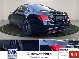 Mercedes-Benz S 350 BlueTec / d L~AMG Line~LED~KEYLES-GO~VAKUMIERTE TÜREN~PANO~R-KAMERA 360g~org.AMG NEU~NAVI~BI-XENON~SIZTH.SITZB.lückenlos SCHECKHEFT~absolut VOLL VOLL VOLL AMG line~AMG org. ALUS NEU / Innen schwarz - außen schwarz / Luftfahrwerk / Vollausstattung - foto 2