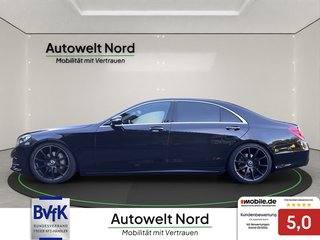 Mercedes-Benz S 350 BlueTec / d L~AMG Line~LED~KEYLES-GO~VAKUMIERTE TÜREN~PANO~R-KAMERA 360g~org.AMG NEU~NAVI~BI-XENON~SIZTH.SITZB.lückenlos SCHECKHEFT~absolut VOLL VOLL VOLL AMG line~AMG org. ALUS NEU / Innen schwarz - außen schwarz / Luftfahrwerk / Vollausstattung - foto 3