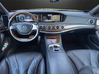 Mercedes-Benz S 350 BlueTec / d L~AMG Line~LED~KEYLES-GO~VAKUMIERTE TÜREN~PANO~R-KAMERA 360g~org.AMG NEU~NAVI~BI-XENON~SIZTH.SITZB.lückenlos SCHECKHEFT~absolut VOLL VOLL VOLL AMG line~AMG org. ALUS NEU / Innen schwarz - außen schwarz / Luftfahrwerk / Vollausstattung - bilder 4