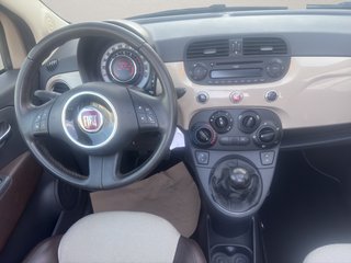 Fiat 500C 1.2 Lounge~CAPPUCCINO~el.Cabriole~el.FH~Alu~Klima~Teilleder~PDC~Servo~EURO 4 (Grüneplakette)~INSP-TÜV NEU Cabriole / Braun / Alu / Winterreifen/ Tüv u. Inspektion neu - foto 6