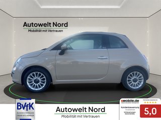 Fiat 500C 1.2 Lounge~CAPPUCCINO~el.Cabriole~el.FH~Alu~Klima~Teilleder~PDC~Servo~EURO 4 (Grüneplakette)~INSP-TÜV NEU Cabriole / Braun / Alu / Winterreifen/ Tüv u. Inspektion neu - foto 3
