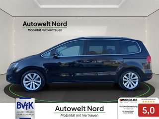 SEAT Alhambra Style~DSG~7 SITZER~PANO~F1 SCHALTUNG~TEMPO~SELBSTPARKEN~KLIMAAUTOM.~SHT~AUTOMATIK~XENON~KURVENLICHT~PDC~NAVI~R-KAMERA~AHK~TÜV NEU~INSP.NEU el. Seitentür öff-schließen - Sportliche Sitze - foto 3