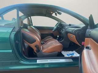 Peugeot 206 Cabriolet CC Platinum Leder Klimaautomatik~ALU~SERVO~CABRIOLE DACH Funktioniert einwandfrei! CC Roland Garros - foto 8