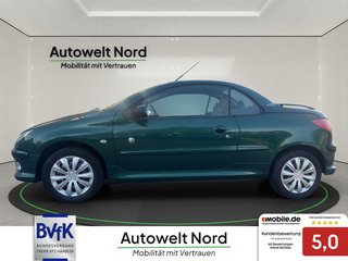 Peugeot 206 Cabriolet CC Platinum Leder Klimaautomatik~ALU~SERVO~CABRIOLE DACH Funktioniert einwandfrei! CC Roland Garros - foto 3