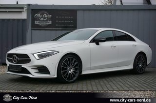 Mercedes-Benz CLS 400 d AMG 4M-GSD-HUD-WIDE-SIDE-LANE-DISTR.-B Gebrauchtwagen Kaufen | EZ 04/2018 | Preis 53.999 €