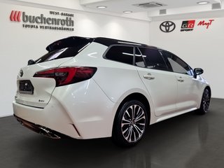 Toyota Corolla Touring Sport 1.8 Hybrid Black an White  & inkl. Winterräder - bilder 5