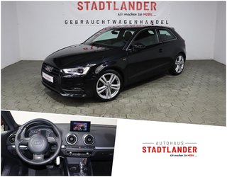 Audi A3 S-line 1.8 TFSI S-Tronic Navi / Teilleder
