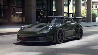 Porsche 911/992 GT3 RS  Weissach PTS BREWSTERGREEN Lift