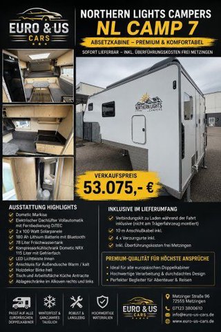 Northern Lights Campers  Neuwagen Kaufen