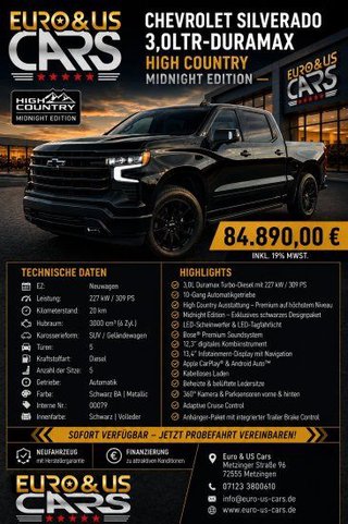 Chevrolet Silverado Neuwagen Kaufen