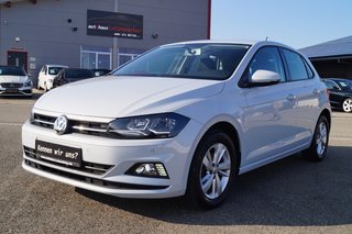 Volkswagen Polo VI 1.0 TSI DSG Comfortline S-HEFT TEMPOMAT TOUCH SHZ Composition Used vehicle for sale | First registration 06/2018 | Price 14.190 €
