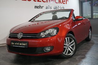 Volkswagen Golf VI Cabriolet ALU/KLIMA/LEDER/PDC/SHZ/MFL Gebrauchtwagen Kaufen | EZ 03/2012 | Preis 9.990 €