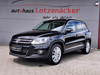 Volkswagen Tiguan Sport & Style 4Motion 2.0 TSI 4-MOTION/ 2.HAND/LEDER/PANO/KAMERA Gebrauchtwagen Kaufen | EZ 10/2014 | Preis 19.990 €