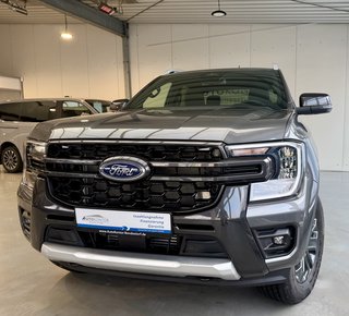 Ford Ranger Wildtrak e-4WD Doka Autom. schw. Rollo LED AHK ACC 5 J. Gar. FGS - photo 2