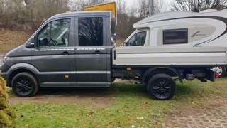 Volkswagen Crafter Pritsche  35 DOKA mittellang RWD, AHK Sitz-und Standheizung - bilder 3