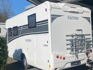 Forster T 745 EB Fahrradträger für 4 Fahrräder, Markise, Rückfahrkamera, Sat-Anlage - bilder 3