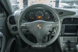Porsche 996 Carrera 4S Coupé + schiefergraumetallic + Schiebedach - foto 30