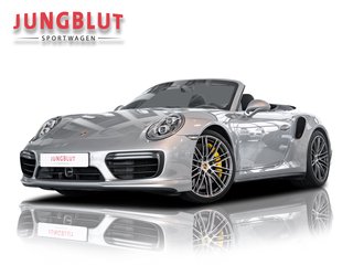 Porsche 911 Turbo S Cabriolet BURMESTER+NATURLEDER+APPROVED+ - bilder 1