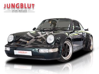 Porsche 964 911 3.3 Turbo Coupé+PTS Tannengrünmet.+Motorrevision - bilder 1