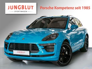 Porsche Macan Turbo Sonderlackierung in Miamiblau - photo 1