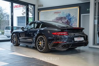 Porsche 991.2 Turbo S Coupé + Naturleder + Glasdach + Approved - photo 4