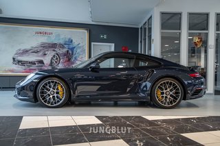 Porsche 991.2 Turbo S Coupé + Naturleder + Glasdach + Approved - photo 3