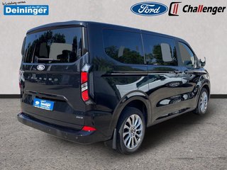 Ford Tourneo Custom 2.0 EcoBlue Bus Titanium AWD 320 L1H1 Autom. NAVI/DAB/RFK PANORAMADACH KLIMAAUTOMATIK 3-ZONEN TECHNOLOGIE-P SITZ-P 23 RUECKSITZ-P 14 KUNSTLEDER 8-SITZE - bilder 5
