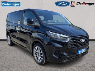 Ford Tourneo Custom 2.0 EcoBlue Bus Titanium AWD 320 L1H1 Autom. NAVI/DAB/RFK PANORAMADACH KLIMAAUTOMATIK 3-ZONEN TECHNOLOGIE-P SITZ-P 23 RUECKSITZ-P 14 KUNSTLEDER 8-SITZE - bilder 7