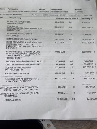 Volkswagen T4 Multivan Generation / SHZ / Motorschaden - photo 26