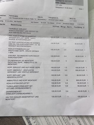 Volkswagen T4 Multivan Generation / SHZ / Motorschaden - photo 27