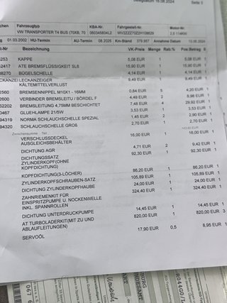 Volkswagen T4 Multivan Generation / SHZ / Motorschaden - photo 29