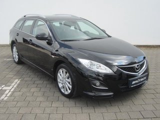 Mazda 6 Kombi 2.2 CD Edition 125 KLIMA/TEILLEDER/BOSE gebraucht