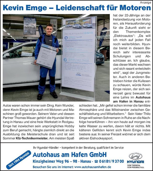 Autohaus am Hafen in Hanau | Geschichte 