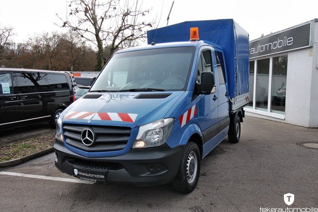Mercedes-Benz Sprinter II 213 CDI DoKa Pritsche+Plane Gebrauchtwagen Kaufen | EZ 10/2015