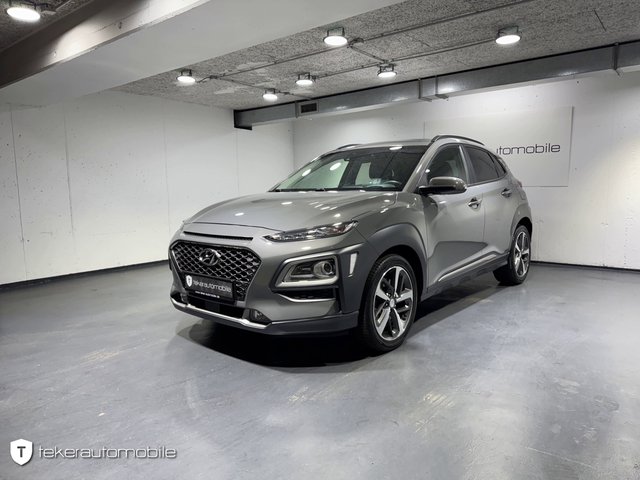 Hyundai KONA 1.6 T-GDI Premium 4WD *Auto.*LED*Leder*CarPlay*Navi* Gebrauchtwagen Kaufen | EZ 11/2018