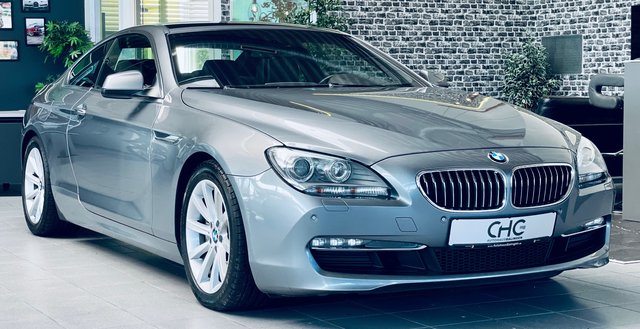 BMW 640d Coupe PANO|STHZ+SHZ|NAVI|PDC|LEDER|MFL Gebrauchtwagen Kaufen | EZ 01/2012 | Preis 24.990 €