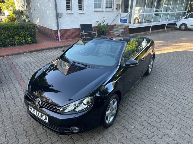 Volkswagen Golf VI Cabriolet/Rentnerfahrzeug/Garagenwagen/ Gebrauchtwagen Kaufen | EZ 09/2012 | Preis 8.999 €