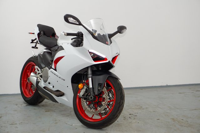 Ducati Panigale V2 WHITE wenig KM-Extras-1Jahr Garantie - foto 1