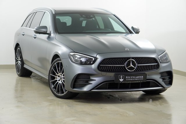 Mercedes-Benz E 450 4M AMG Line Pano 360 Kamera Leder Keyless - bilder 1