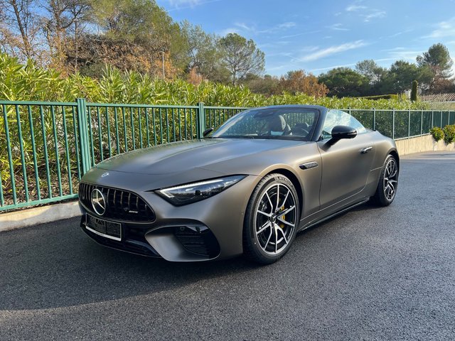 Mercedes-Benz SL 43 AMG V8-Styling-Paket Exterieur Nachtsicht-Assistent Gebrauchtwagen Kaufen | EZ 11/2022 | Preis 119.900 €