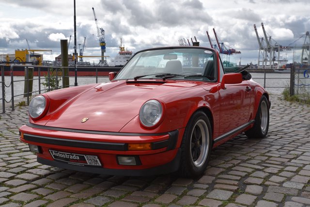 Porsche 911 3.2 Cabriolet G50 Getriebe Sammler Fahrzeug Gebrauchtwagen Kaufen | EZ 06/1987 | Preis 84.500 €