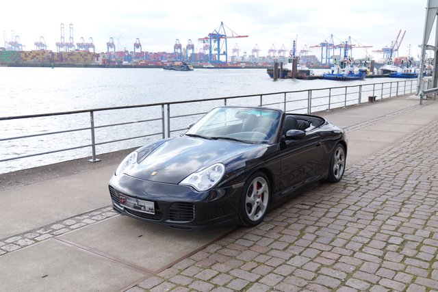 Porsche 996 Carrera 4S Cabriolet Deutsches Fahrzeug Nachlackierungsfrei Used vehicle for sale | First registration 05/2004 | Price 59.900 €