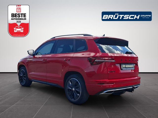 Skoda Karoq 2.0 TSI Sportline 4x4 DSG / AHK / DCC / KAMERA / SITZHEIZUNG - bilder 3