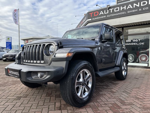 Jeep Wrangler Unlimited 2,2 CRDi Sahara Leder Navi LED Gebrauchtwagen Kaufen | EZ 12/2018 | Preis 39.900 €
