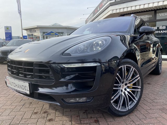 Porsche Macan Turbo Keramik-Bremsanlage/Pano/Carbon/Sport-Chrono-Paket/360° Gebrauchtwagen Kaufen | EZ 04/2015 | Preis 36.990 €