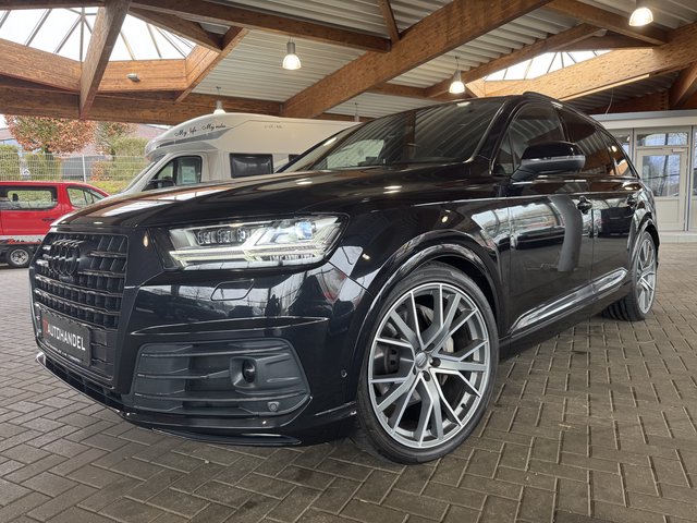 Audi Q7 50 TDI quattro S line Sport Plus, 7 Sitze, Head-up-Display, Softclose, AHK, BOSE Gebrauchtwagen Kaufen | EZ 08/2019 | Preis 49.900 €