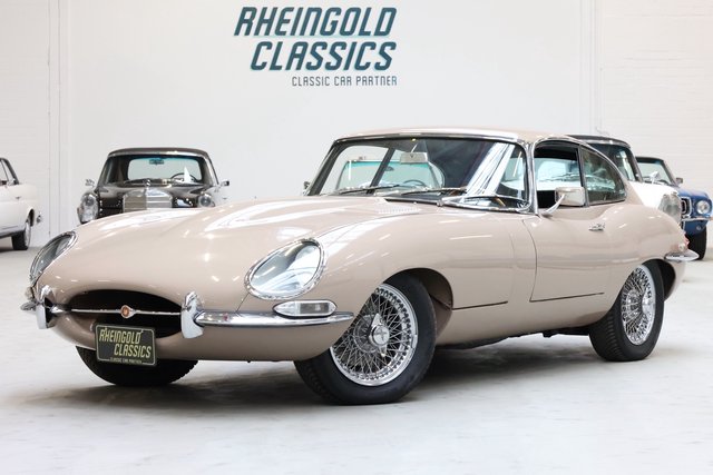 1966 Jaguar E Type Coupe 4.2 Serie 1 in sehr schönem Zustand - photo 1