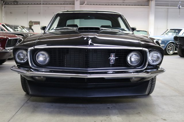 1969 Ford Mustang Coupe 351cui V8 mit Servolenkung black on black - bilder 1