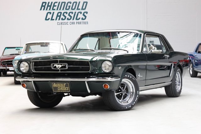 1965 Ford Mustang 289cui V8 Coupé Automatik-Bullitt Green - photo 1